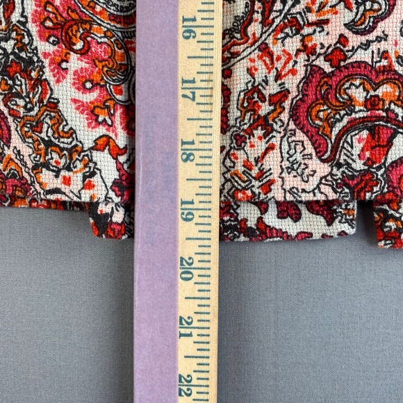 LOFT Paisley Print Skirt Women's Size 10 Knee Length - Picture 4 of 5